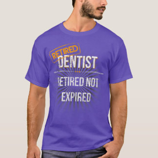 Mens歯医者退職した定年クリスマスギフト Tシャツ