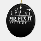 Mens氏は職人の職人のためにそれを修正 セラミックオーナメント (左)