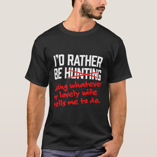 Mens狩り-Idむしろ素敵な妻になる Tシャツ (正面)
