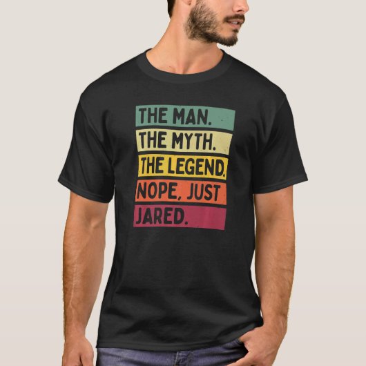 Mens男の神話の伝説のNopeだけジャリ Tシャツ (正面)