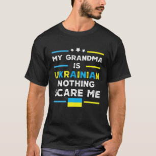 Mens私のおばあちゃんはウクライナ語Nothing私Ukr Tシャツ
