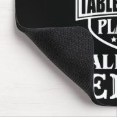 Mens私のテーお気に入りのブルテニス選手は私をペパと呼ぶ マウスパッド (コーナー)