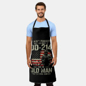 Mens私は完璧ではない私はDD-214の退役軍人を持っている エプロン (着用した状態)