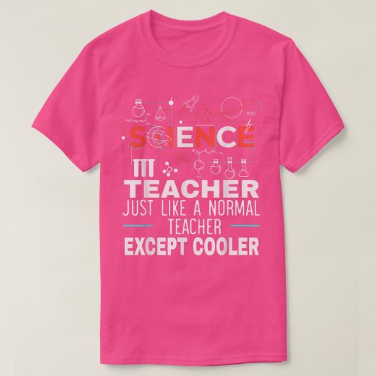 Mens科学先生ちょうど通常の先生Ex Tシャツ (デザイン正面)