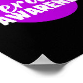 Mens薬物過剰摂取認識度オプロイド信仰ホープ終了 ポスター (角)