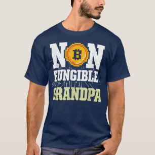 Mens非代替品グランドパNFTファンNFT投資家の叫び Tシャツ