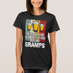 Mens飲料応援Un Beer Lievable Gram Tシャツ