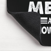 Mens おもしろい Bbq Thats私は肉と私を吸う マウスパッド (コーナー)