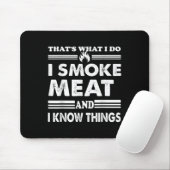Mens おもしろい Bbq Thats私は肉と私を吸う マウスパッド (マウス)