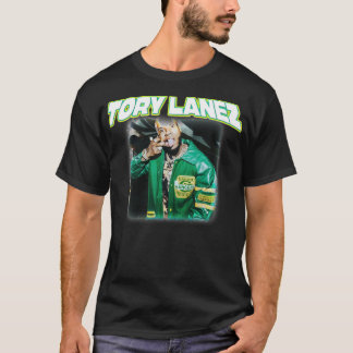 Mens おもしろい Tory Lanezヴィンテージのブートレグラップの用 Tシャツ