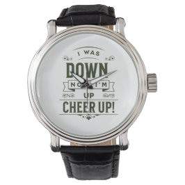 MEN'S 元気出して CHEER UP シルバーEWATCH 腕時計