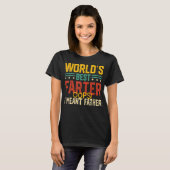 Mens 最高の Farter Oop私は父の父の意味 Tシャツ (正面フル)