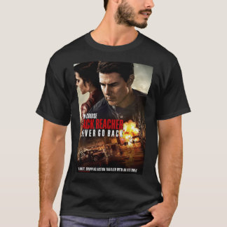 Mens 最高の Jack Reacher Tvシリーズグラフィックティー Tシャツ