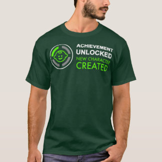 Mens 1st父の日のギフト、達成のロック解除F Tシャツ