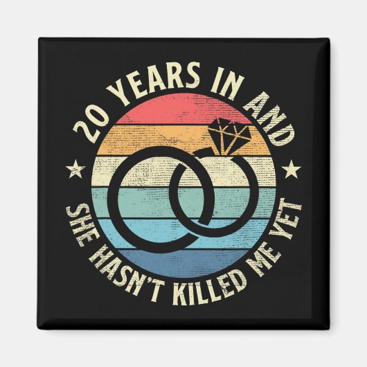 Mens 20年In &Amp；彼女は'；私を殺していないYe マグネット (正面)