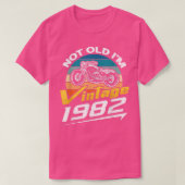 Mens 40th Birthday Man Biker Legend Motorcycle Cho Tシャツ (デザイン正面)