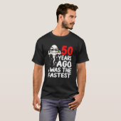 Mens 50th誕生日ギャグドレス50年前の私は tシャツ (正面フル)