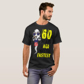 Mens 60年前の私は最速60誕生日だった tシャツ (正面フル)