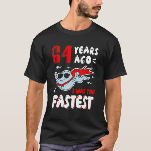 Mens 64年前、私は最も速い1958年のボールだった tシャツ