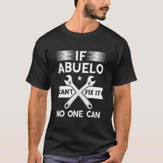 Mens Abuelo Craftsman Grandfather Granddad Grandpa Tシャツ