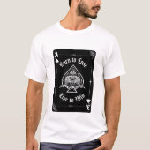 Men's Ace of Spades Shirt Tシャツ (正面)