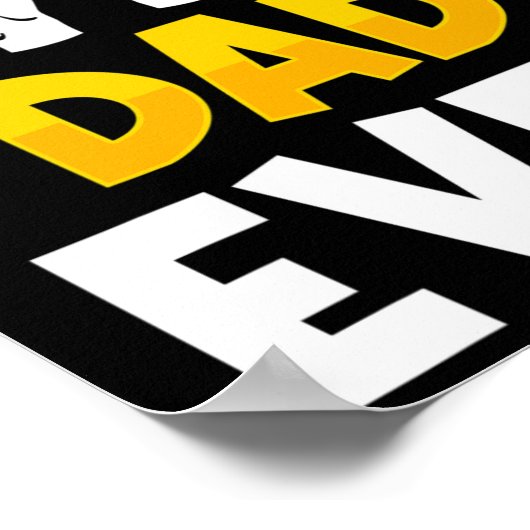 Mens Asl Sign Language Deaf Awareness And Deaf Dad ポスター (角)