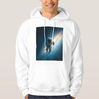 Men's Astronaut Space Galaxy Pullover Hoodie パーカ