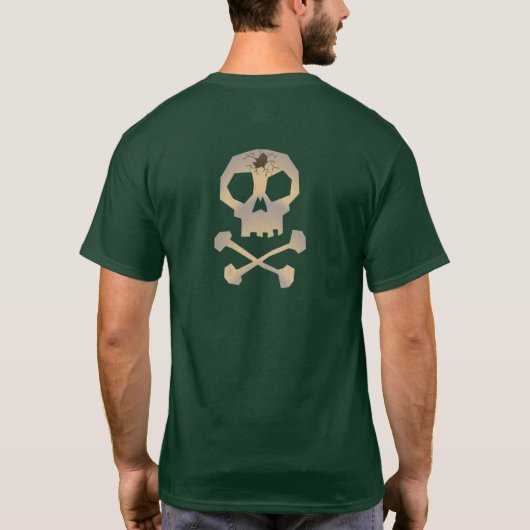 Men's Basic Dark Tシャツ (裏面)