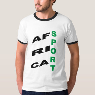 Men's Basic Ringer T-Shirt  DESIGN  AFRICA  SPORT  Tシャツ