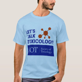 Men's Basic Shirt - Let's Talk Tox (Molecular) Tシャツ