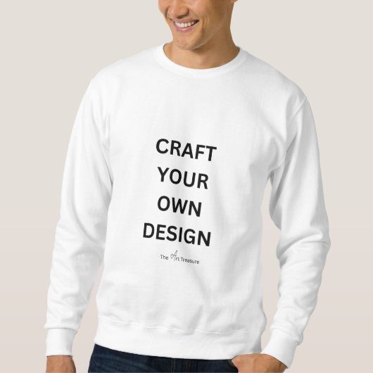 Men's Basic sweatshirt - Design Yourself スウェットシャツ (正面)