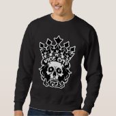 Men's Basic Sweatshirt w/ King Skull Logo スウェットシャツ (正面)