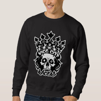 Men's Basic Sweatshirt w/ King Skull Logo スウェットシャツ