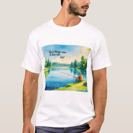 Men's Basic Tシャツ – 「Good Things Thee Who B」(メンズベーシ