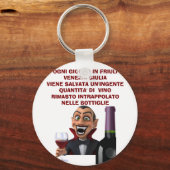 Men's Basic T-Shirt キーホルダー (正面)