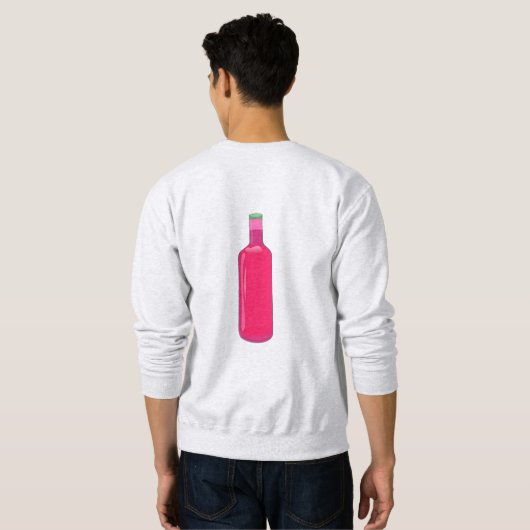 Men's Basic T-Shirt スウェットシャツ (裏面フル)