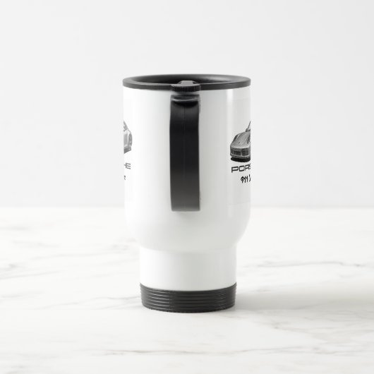 Men's Basic T-Shirt トラベルマグ (ハンドル)