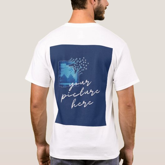 Mens Basic T-Shirt Tシャツ (裏面)