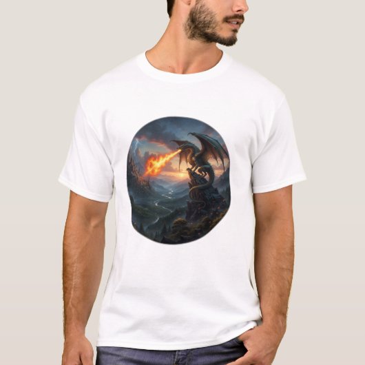 Men's basic T-shirt  Tシャツ (正面)