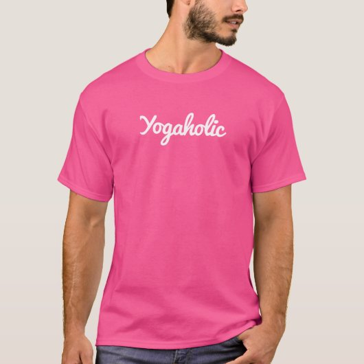 Men's Basic T-Shirt | Yogaholic Tシャツ (正面)