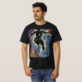 Men's Basketball Player design Tシャツ (正面フル)