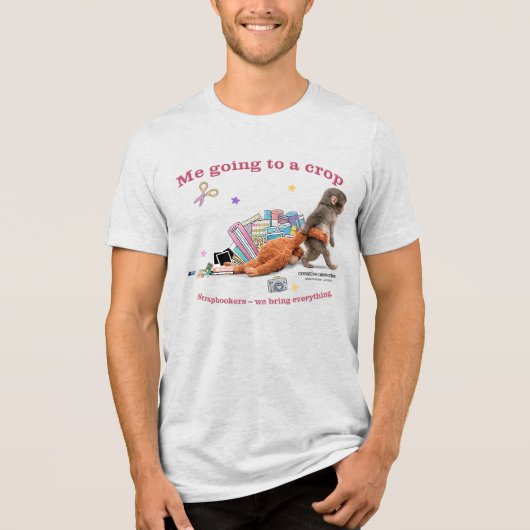 Men's Bella Canvas Punch Monkey Shirt トライブレンドＴシャツ (正面)