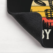 Mens Best Dad By Par Funny Disc Golf Gift Father's マウスパッド (コーナー)