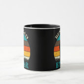 Mens Best Dad By Par Funny Golf Gift For Men マグカップ (中央)