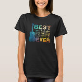 Mens Best Dad Ever Guitar Chords Guitarist Father  Tシャツ (正面)