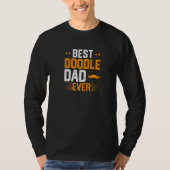 Mens Best Doodle Dad Ever   Tシャツ (正面)
