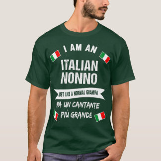 Mens Best Italian Nonno  Great Italian Grandpa Tシャツ