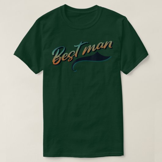 Mens Best Man Funny Groom Bachelor Party  Tシャツ (デザイン正面)