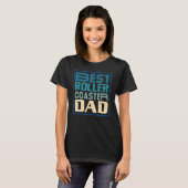 Mens Best Roller Coaster Dad Rollercoaster Amuseme Tシャツ (正面フル)