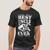 Mens Best uncle ever 1 Tシャツ (正面)
